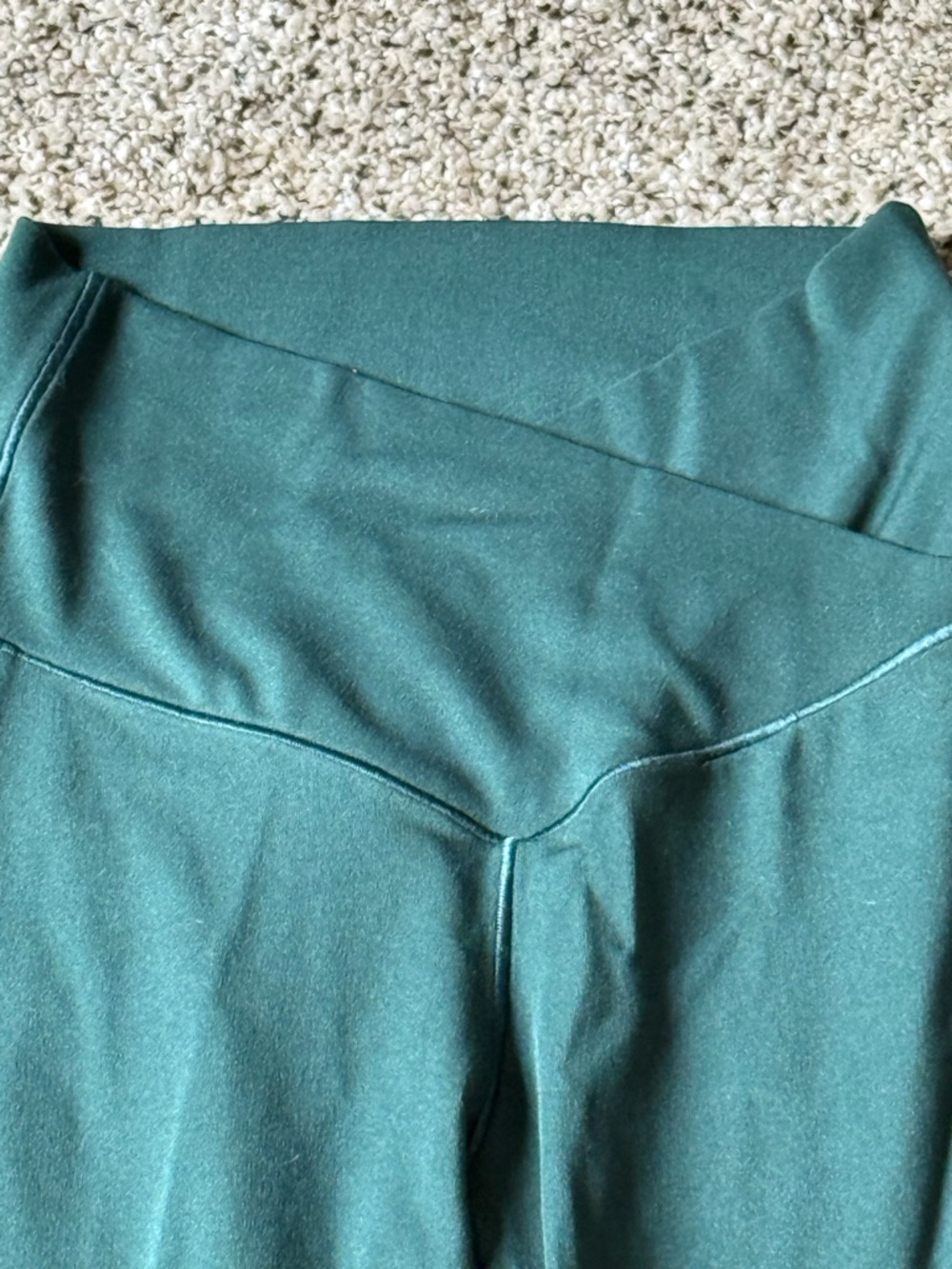 Aerie High -Waist Flared Yoga Pants in Deep Teal, XS - Picture 2 of 4